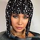Шапка-парик зимняя «КАРЕ КЛЕОПАТРЫ». Шапки. Анна Лесникова      Les accessoires. Ярмарка Мастеров.  Фото №4