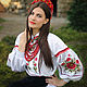 Ethnic costume with hand embroidery 'Slavyanochka'. Suits. KVITKA. Online shopping on My Livemaster.  Фото №2