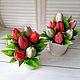  букет тюльпанов, Подарки на 8 марта, Сызрань,  Фото №1