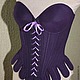 Corset with cups on a historical basis
