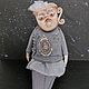 Кукла Чашечка (Doll Cup). Будуарная кукла. O.Bukharina-teddy. Ярмарка Мастеров.  Фото №4