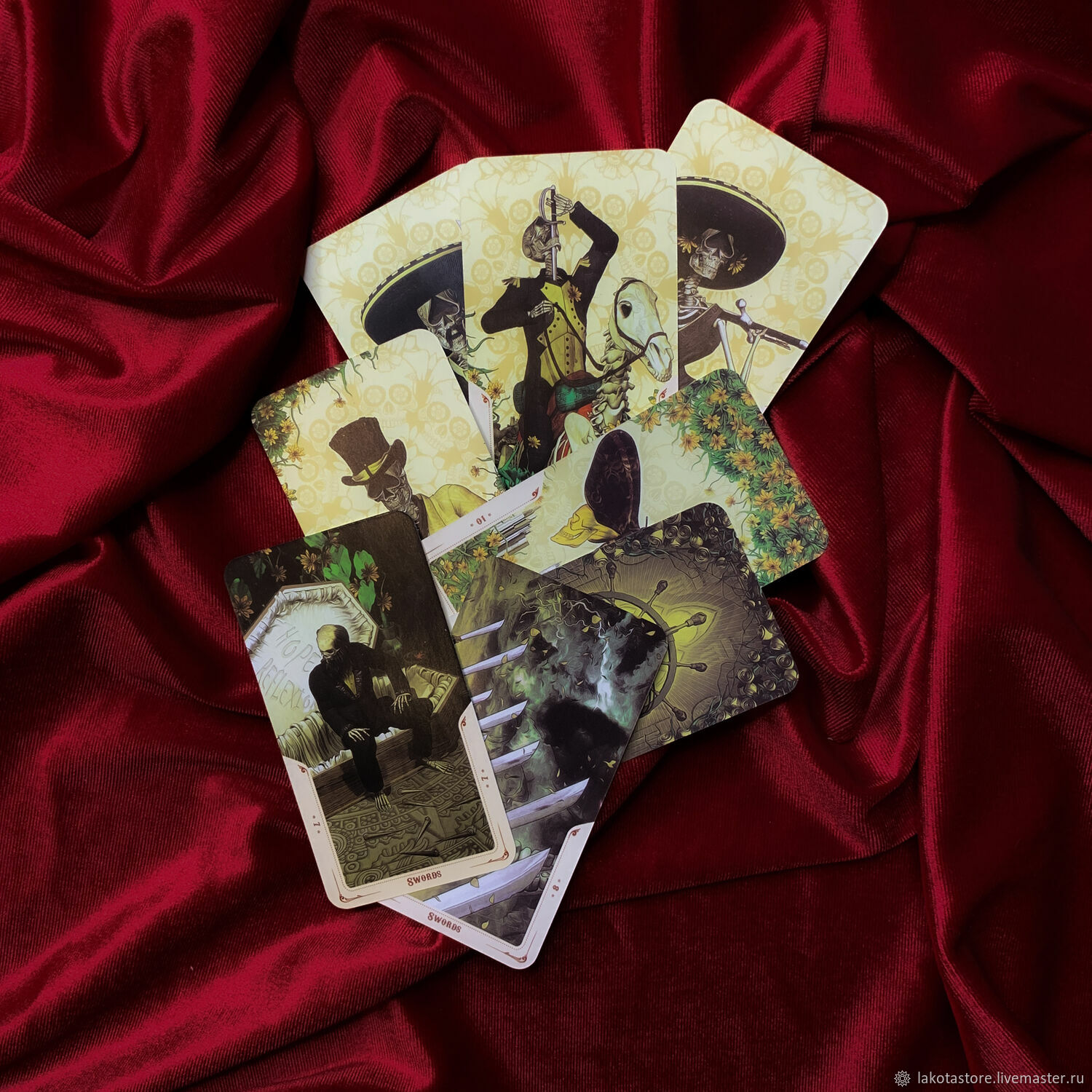 Таро Санта Муэрте (Santa Muerte Tarot) купить в интернет-магазине ...