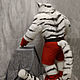 Фурри Тигр большой (115 см). Мягкие игрушки. Дилара (Di-Snake toys). Интернет-магазин Ярмарка Мастеров.  Фото №2