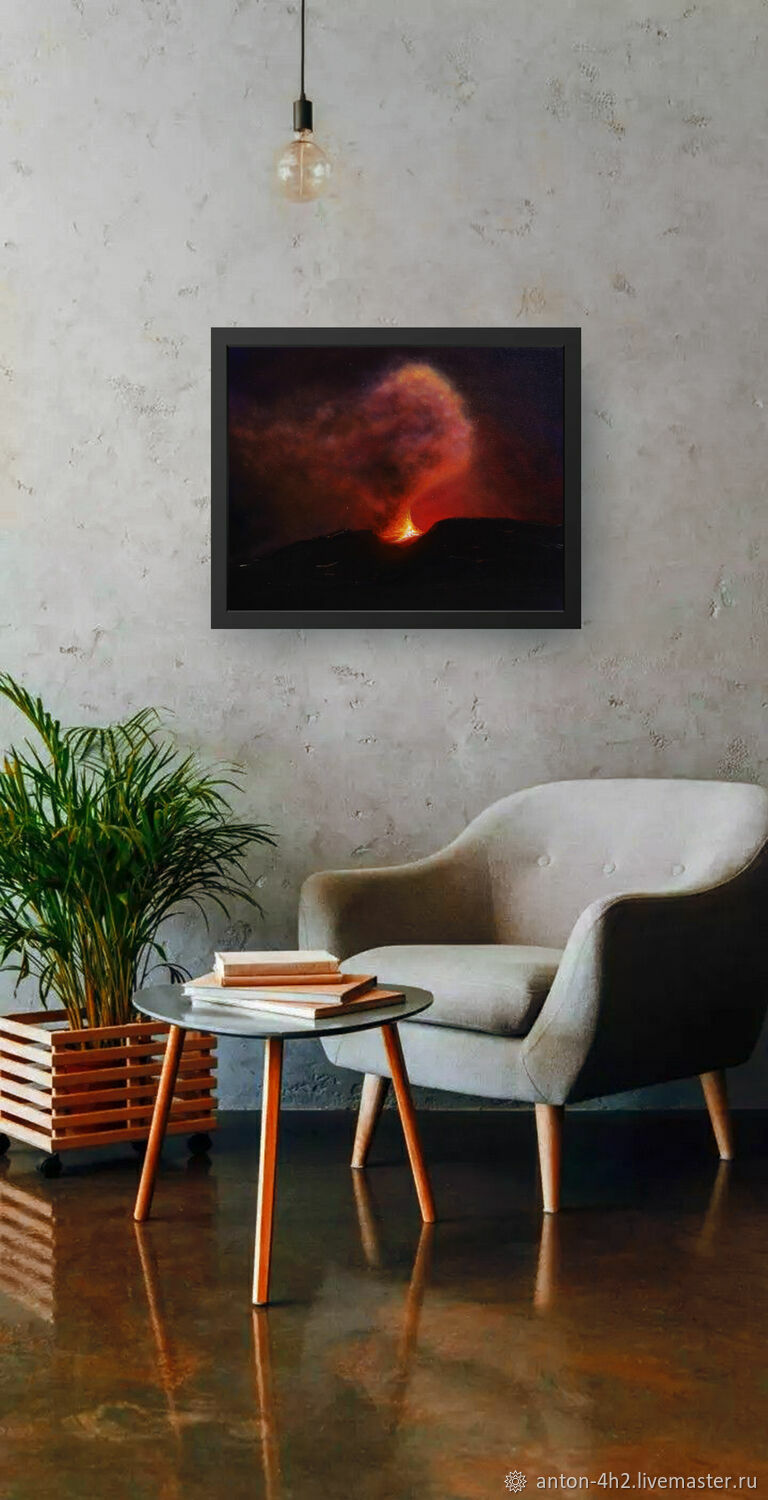 Картина на холсте акрилом купить в интернет-магазине Ярмарка Мастеров ...