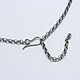 Necklace V-shaped 925 Sterling silver APS0010. Necklace. Sunny Silver. My Livemaster. Фото №4