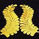 Gold embroidery for clothes decoration, Applications, St. Petersburg,  Фото №1