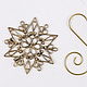 Order Snowflake No. №1. Best-gifs valentin. Livemaster. . Christmas gifts Фото №3