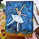 Painting Ballerina Oil Frame 24 x 30 Ballet Girl Painting with Ballerina. Pictures. matryoshka (azaart). My Livemaster. Фото №6