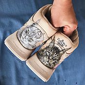Обувь ручной работы. Ярмарка Мастеров - ручная работа Custom sneakers Custom painting of sneakers Customization of shoes. Handmade.