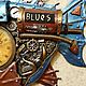 Часы в стиле стимпанк механическая рыба    "BLUES". Часы классические. steampunkclock777. Ярмарка Мастеров.  Фото №4