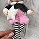 Текстильный гномик. Интерьерная кукла. Куклы, мишки Тедди/Ольга Мрачковская. Ярмарка Мастеров.  Фото №4