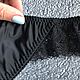 "Secret day black classic" Комплект нижнего белья. Комплекты белья. BY FEMME BRAND Белье и корсеты. Ярмарка Мастеров.  Фото №5