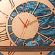 Часы настенные "Эклектика" из дерева, Часы классические, Набережные Челны,  Фото №1