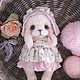 Зайка тедди Блю. Teddy bunny Blue. Мишки Тедди. Тахтамир Наталья. Ярмарка Мастеров.  Фото №7