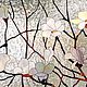 Заказать  Магнолии. Витражное ателье 'АртВкус'. Ярмарка Мастеров. . Витражи Фото №3