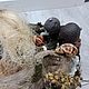 Поделка в сад или школу Лесная Кикимора. Композиции. Поделки, проекты в школу и сад (podelkavsad). Ярмарка Мастеров.  Фото №4