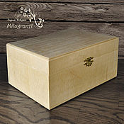 Материалы для творчества handmade. Livemaster - original item Box blank of plywood blank for decoupage box. Handmade.