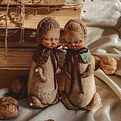 Текстильные куклы - ангелы "Ваня и Маня"!