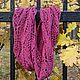 Снуд женский "Рондо" цвета фуксии (в два оборота). Снуды. IRINA GRUDKINA Handmade Knitwear. Интернет-магазин Ярмарка Мастеров.  Фото №2