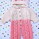Knitted jumpsuit for baby (for discharge), Overall for children, Engels,  Фото №1