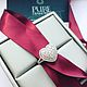 Кольцо в форме сердца с бриллиантами. Кольца. PURE DIAMONDS Jewelry. Ярмарка Мастеров.  Фото №4