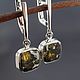 Метеоритные серьги метеорит Сеймчан Meteorite Seymchan Earrings. Серьги классические. MeteoriteArt. Ярмарка Мастеров.  Фото №4
