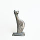 ' Moon Cat ' statuette. Figurines. Wooden cats-Alexander Savelyev. Online shopping on My Livemaster.  Фото №2