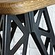 Bar stool "Spacecraft.Dark side.Earth". Stools. young/coconut. Online shopping on My Livemaster.  Фото №2