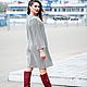 Платье с принтом "гусиная лапка". Платья. ЧЕРЕШНЯ fashion платья. Интернет-магазин Ярмарка Мастеров.  Фото №2