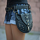 Bag leather belt Black, Waist Bag, St. Petersburg,  Фото №1