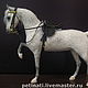 felted horse' based on the Orlovets'for Olga. Felted Toy. Anna Petinati- Live toys handmade. My Livemaster. Фото №6