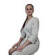 dresses: Dressing gown with a smell of fine linen. Dresses. silk fairy tale. Online shopping on My Livemaster.  Фото №2