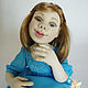 Авторская кукла "Голубая мечта", Куклы и пупсы, Новосибирск,  Фото №1