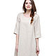 Boho dress made of natural linen. Dresses. etnoart. Online shopping on My Livemaster.  Фото №2