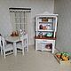 Buffet de casa de muñecas a escala 1 a 12. Doll furniture. MiniDom (Irina). Ярмарка Мастеров.  Фото №6