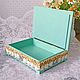  Box with shells Flower 1. Box. Nadezhda Belova Christmas gift. My Livemaster. Фото №12