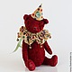 Teddy bear harlequin soft toy. Stuffed Toys. Workshop by Plyasunova Tati. Online shopping on My Livemaster.  Фото №2