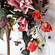 Bouquet 'Delight'. Silk flowers. FABRIC FLOWERS. Composition. Dizani. My Livemaster. Фото №6