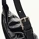Сумка из натуральной кожи Хобо. Сумка-мешок. Shampi Bags. Интернет-магазин Ярмарка Мастеров.  Фото №2