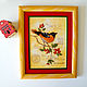 Embroidery 'feathered postman', the surface, Pictures, Nadym,  Фото №1