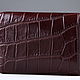Кошелек из кожи крокодила IMA0089VK4. Кошельки. CrocShop товары из экзотической кожи. Интернет-магазин Ярмарка Мастеров.  Фото №2
