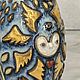 Керамика. Подсвечник для высокой свечи. Подсвечники. Kimiko_ceramics. Ярмарка Мастеров.  Фото №9