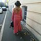 Пальто хлопковое с косами. Пальто. Saharastyle.fashion. Ярмарка Мастеров.  Фото №6