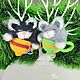 "Кот в кружке" Елочные игрушки, Новогодние игрушки ,. Елочные игрушки. Игрушки  от Натальи  Малыши для души. Ярмарка Мастеров.  Фото №6