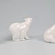 Винтаж: 3 Винтажные статуэтки мишек LLADRO испания, Статуэтки винтажные, Аугсбург,  Фото №1