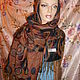 Заказать Винтаж: PASHMINA SILK палантин. ElenaMixMaster. Ярмарка Мастеров. . Платки винтажные Фото №3