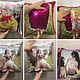 Chameleon pillow with sequins, pillow with photo, any design. Pillow. fleshki22. Online shopping on My Livemaster.  Фото №2