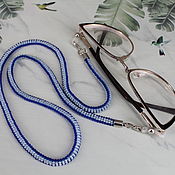 Украшения handmade. Livemaster - original item Glasses holder - beaded chain - harness. Handmade.