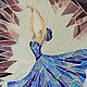 Order Мозаика "Балерина в голубом". V&G fantasy. Livemaster. . Panels Фото №3