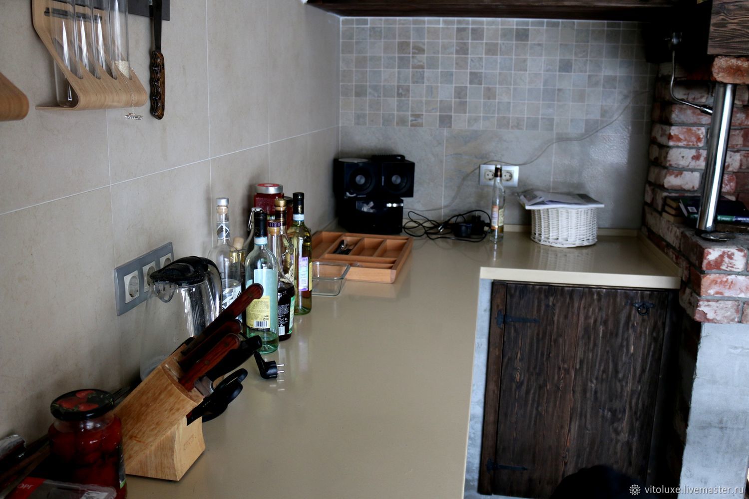 Кухня угловая массив брошюрование – заказать на Ярмарке Мастеров ...